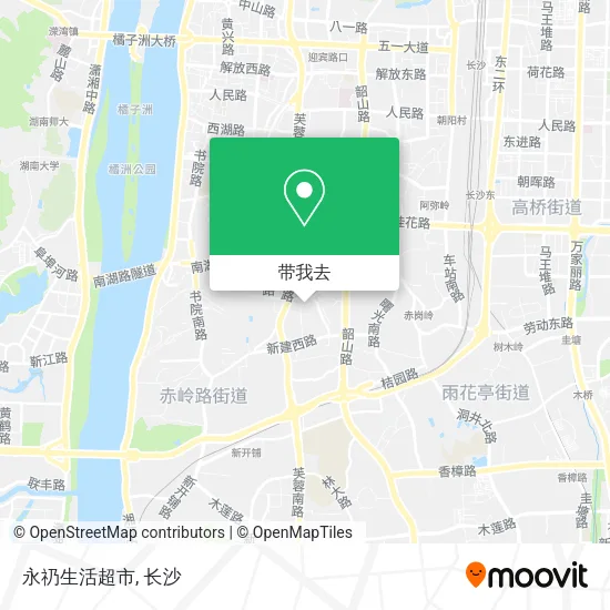 永礽生活超市地图