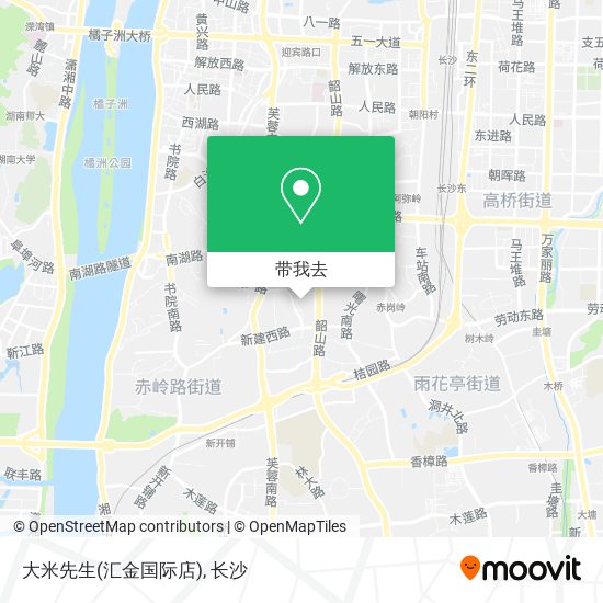 大米先生(汇金国际店)地图