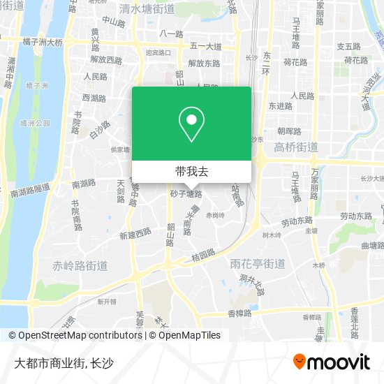 大都市商业街地图