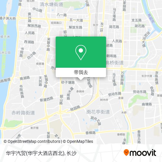 华宇汽贸(华宇大酒店西北)地图