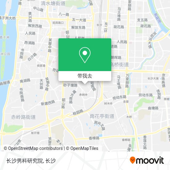 长沙男科研究院地图