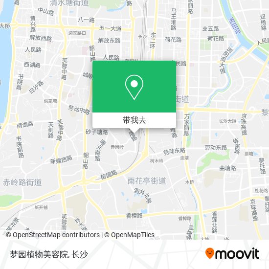 梦园植物美容院地图