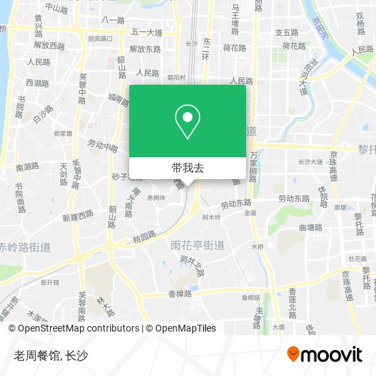 老周餐馆地图