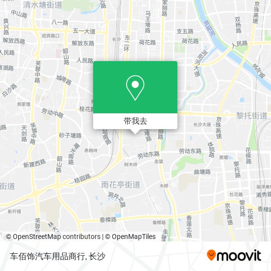车佰饰汽车用品商行地图