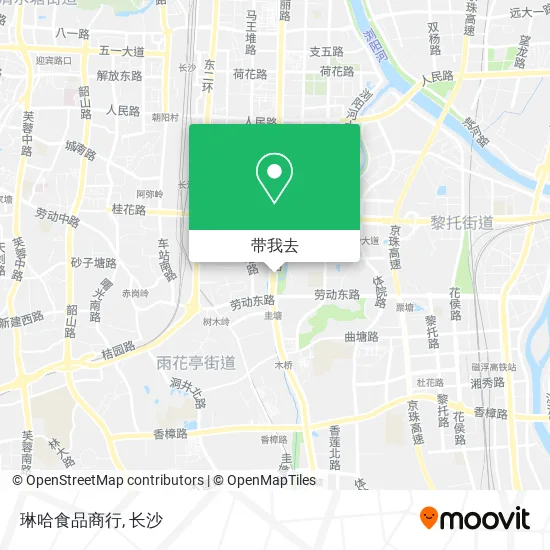 琳哈食品商行地图