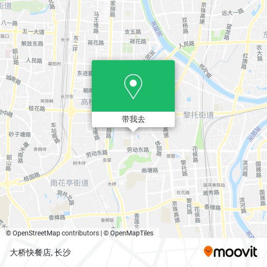 大桥快餐店地图