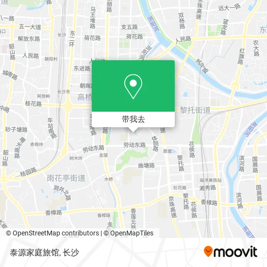 泰源家庭旅馆地图