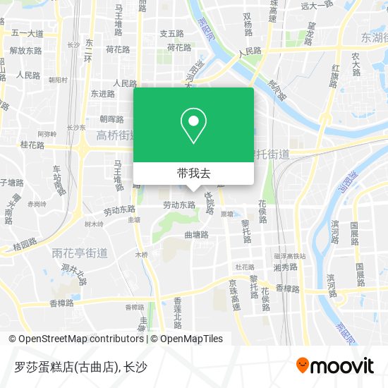 罗莎蛋糕店(古曲店)地图