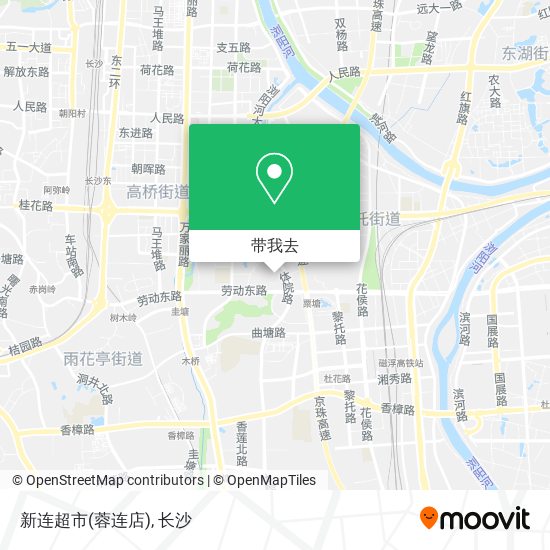 新连超市(蓉连店)地图