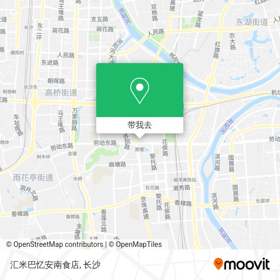 汇米巴忆安南食店地图