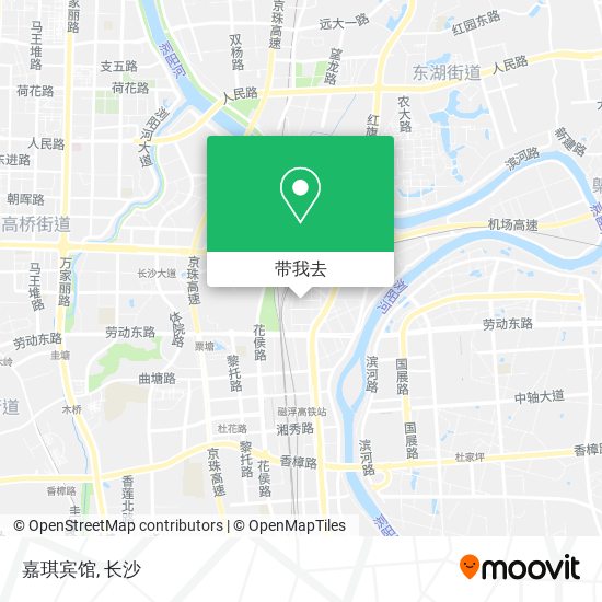嘉琪宾馆地图