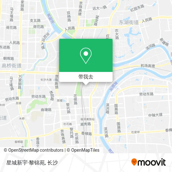 星城新宇·黎锦苑地图