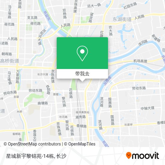 星城新宇黎锦苑-14栋地图