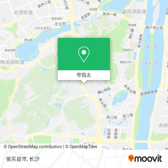 俊宾超市地图
