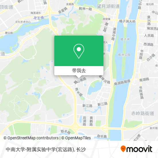 中南大学-附属实验中学(宏远路)地图