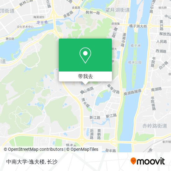 中南大学-逸夫楼地图