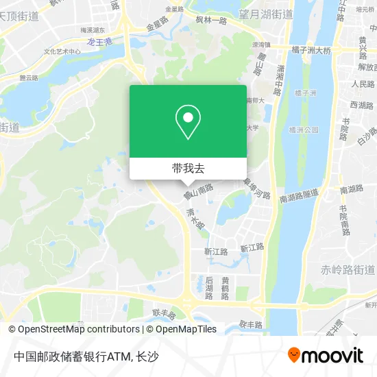 中国邮政储蓄银行ATM地图