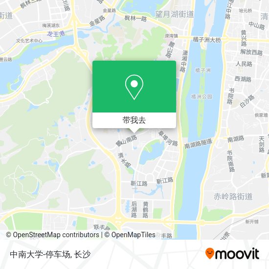 中南大学-停车场地图