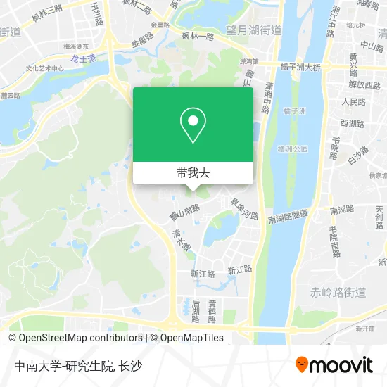 中南大学-研究生院地图