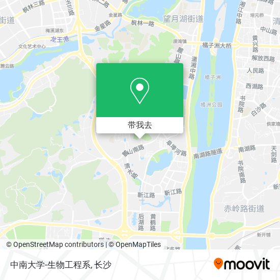 中南大学-生物工程系地图