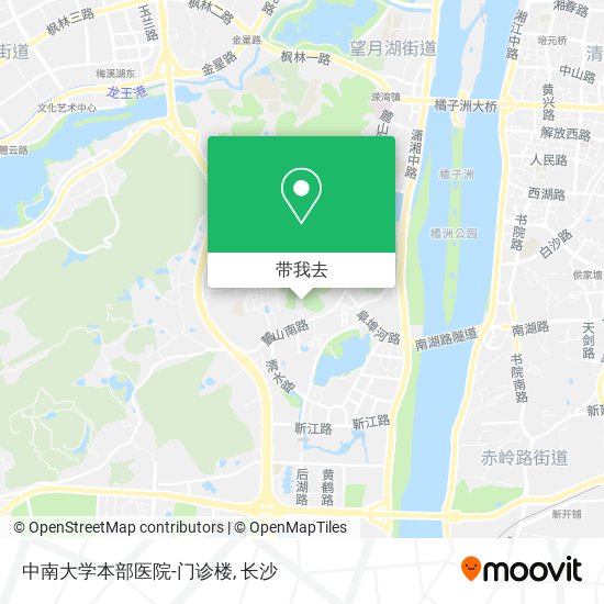 中南大学本部医院-门诊楼地图