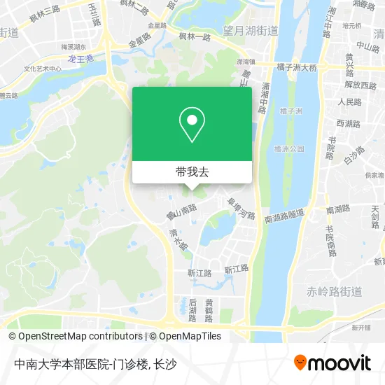 中南大学本部医院-门诊楼地图
