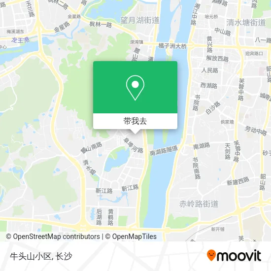 牛头山小区地图