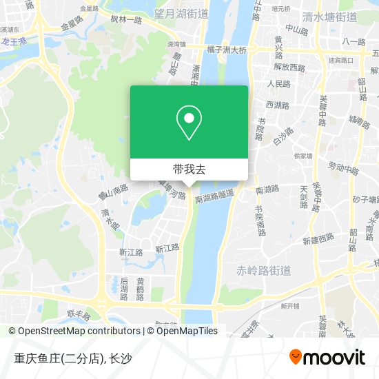 重庆鱼庄(二分店)地图