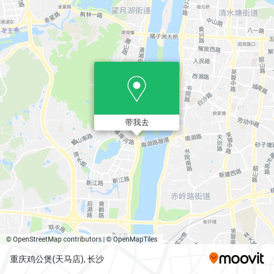 重庆鸡公煲(天马店)地图