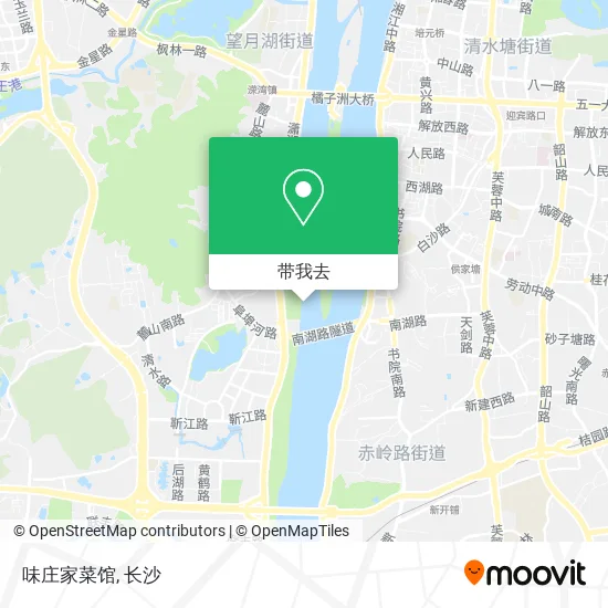 味庄家菜馆地图