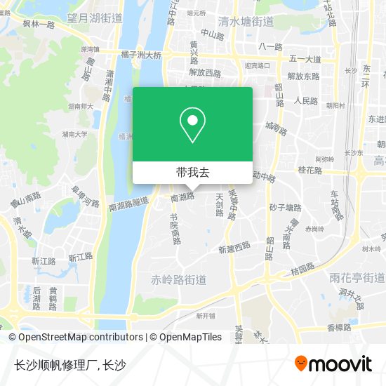长沙顺帆修理厂地图