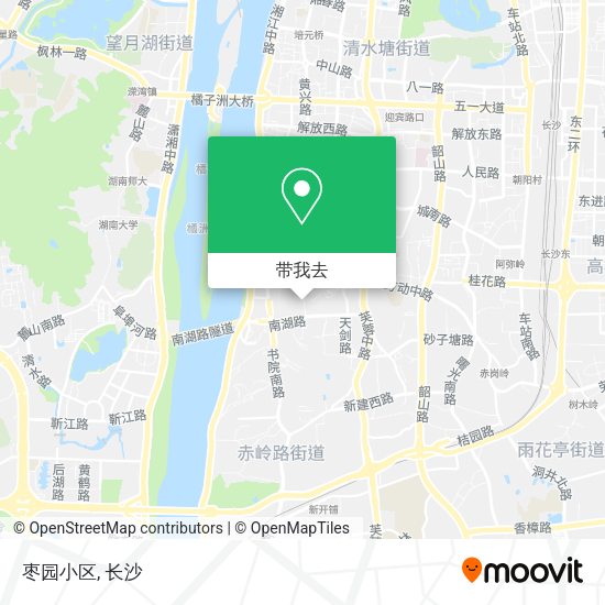 枣园小区地图