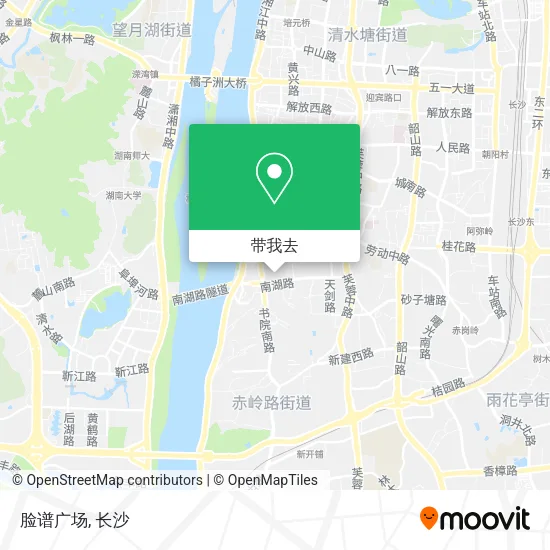 脸谱广场地图