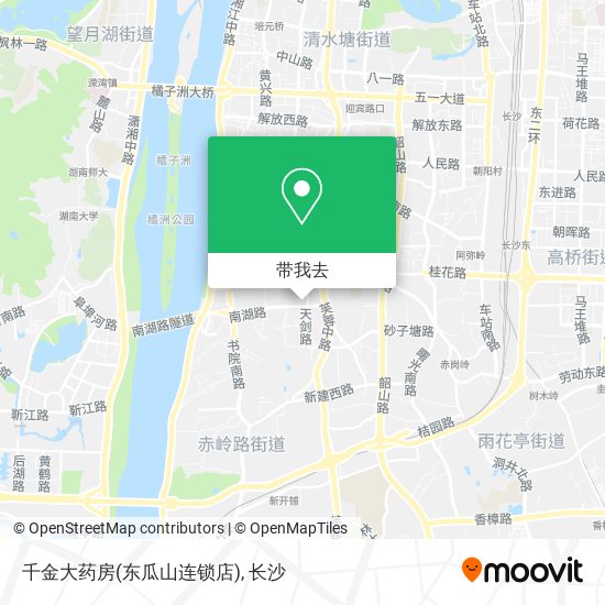 千金大药房(东瓜山连锁店)地图
