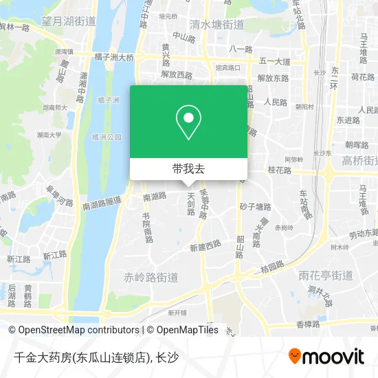 千金大药房(东瓜山连锁店)地图