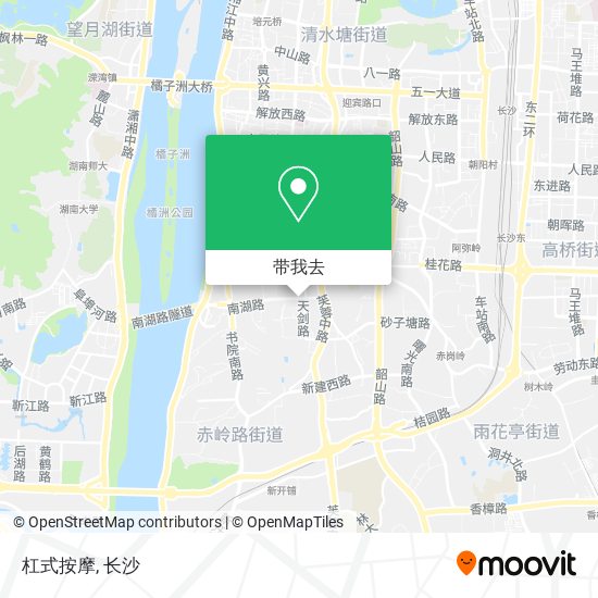杠式按摩地图