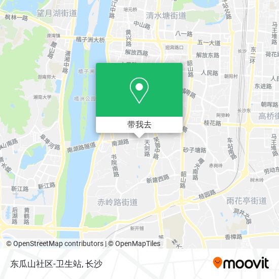 东瓜山社区-卫生站地图