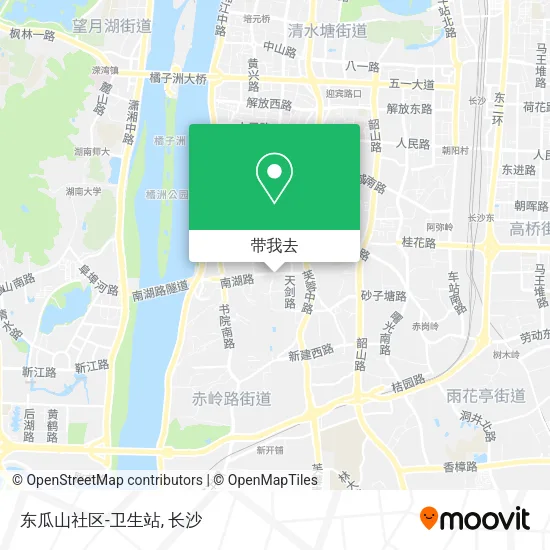 东瓜山社区-卫生站地图