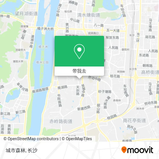 城市森林地图