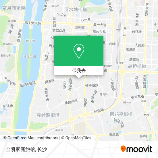金凯家庭旅馆地图