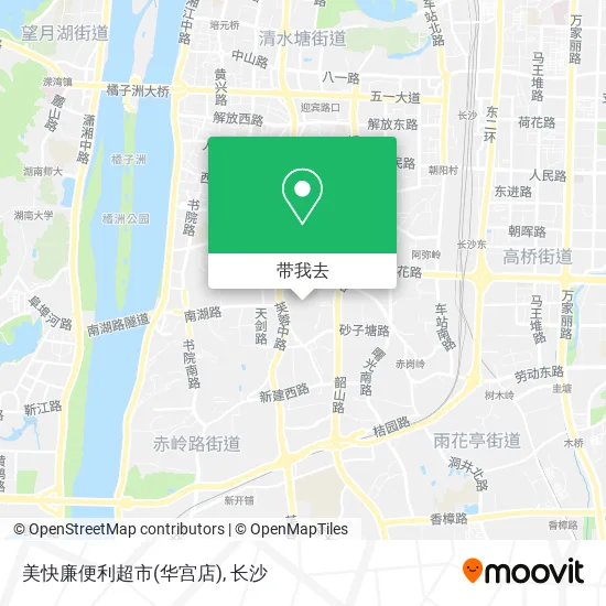 美快廉便利超市(华宫店)地图