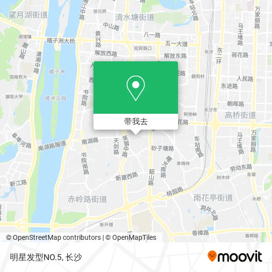 明星发型NO.5地图