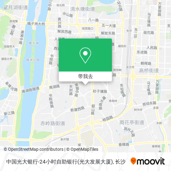 中国光大银行-24小时自助银行(光大发展大厦)地图