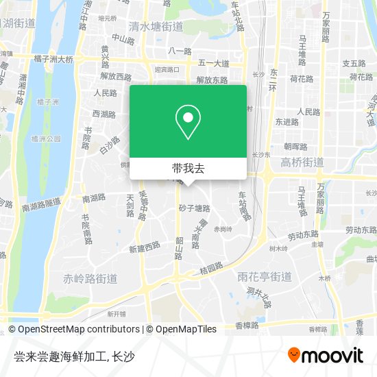 尝来尝趣海鲜加工地图
