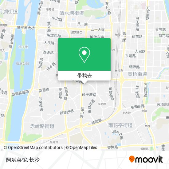 阿斌菜馆地图