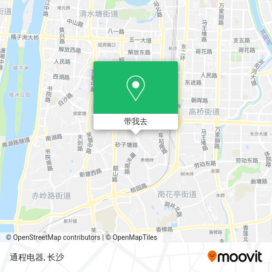 通程电器地图