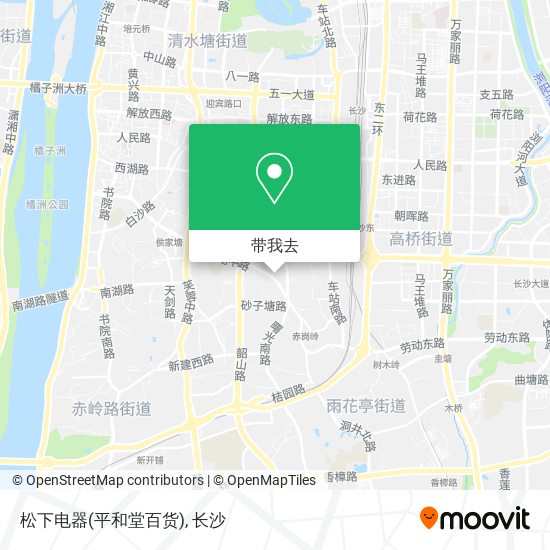 松下电器(平和堂百货)地图