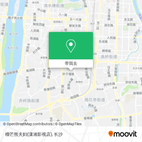榴芒熊夫妇(潇湘影视店)地图