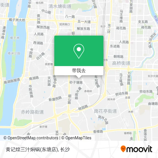 黄记煌三汁焖锅(东塘店)地图