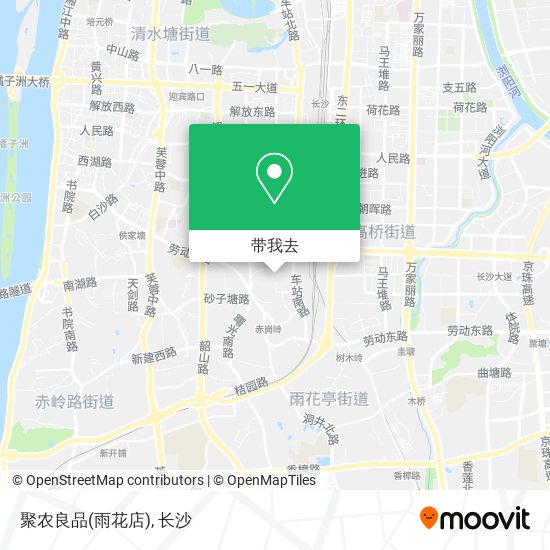 聚农良品(雨花店)地图